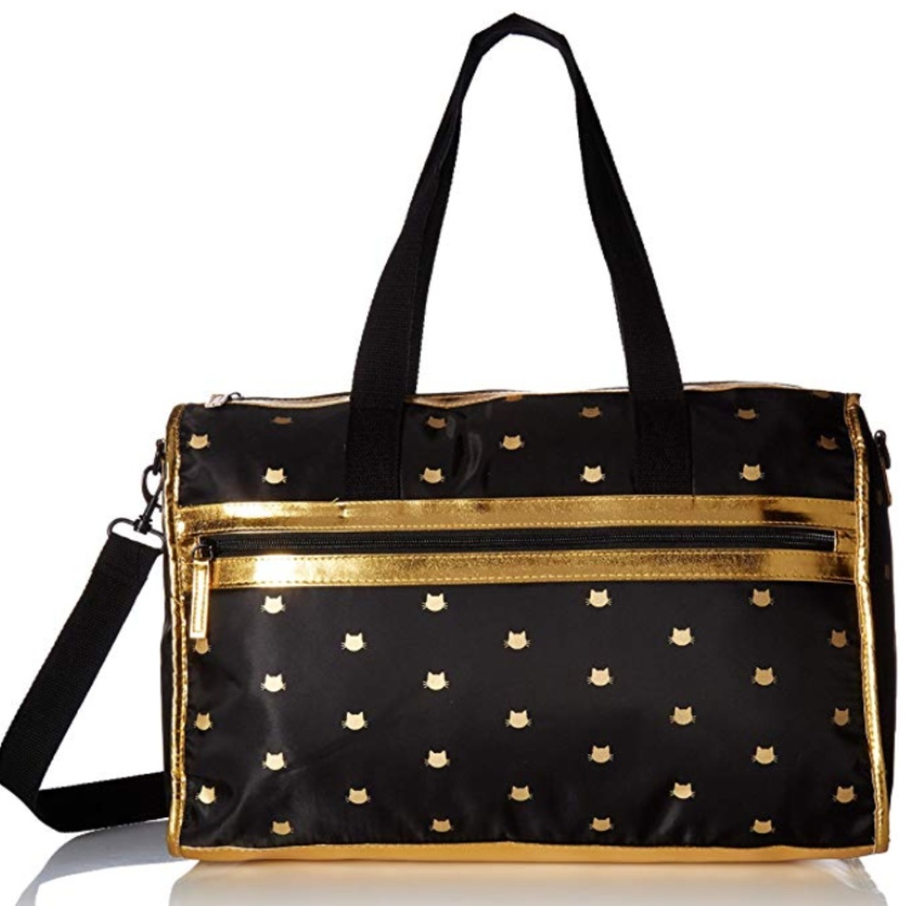 Black Cat Foil Weekend Medium Bag